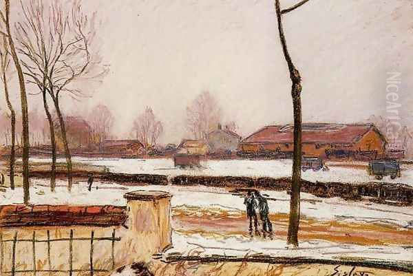 Winter Landscape, Moret - view 1