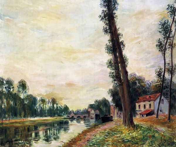 The Banks of the Loing - view 1