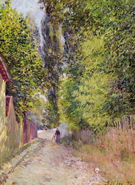 Landscape near Louveciennes, 1876 - view 1