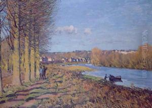 Winter Morning, 1874 by Alfred Sisley