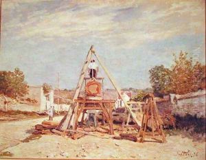 The Woodcutters, 1876 by Alfred Sisley