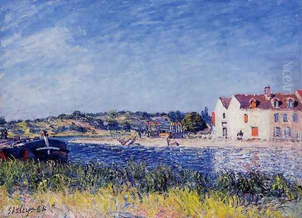 Confluence of the Seine and the Loing - view 1