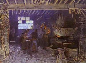 The Forge at Marly-le-Roi, Yvelines, 1875