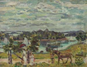 Brooksville, Maine by Maurice Brazil Prendergast