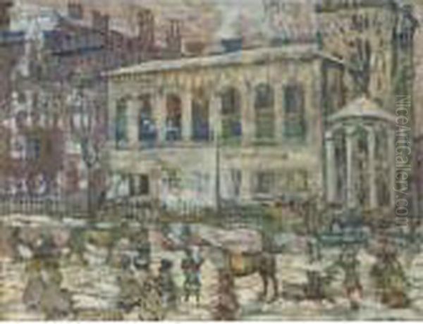 Snowy Day, Boston - view 1