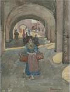 Siena by Maurice Brazil Prendergast