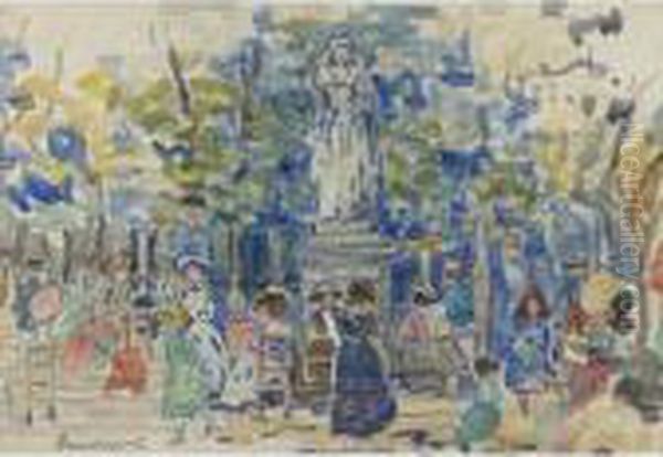 The Queens, Luxembourg Gardens - view 1
