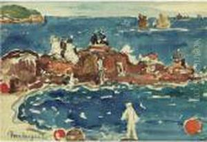 North Shore #3, Mass. by Maurice Brazil Prendergast