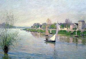 The Seine at Argenteuil, 1872 by Alfred Sisley