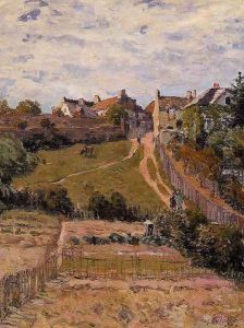 The Rising Path by Alfred Sisley