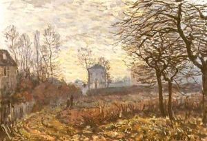 Landscape near Louveciennes, 1873