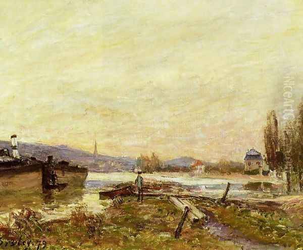 Saint-Cloud, Banks of the Seine - view 1
