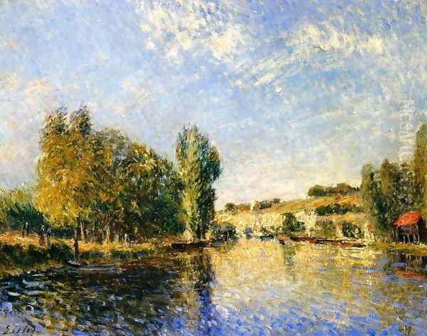 The Loing at Moret I - view 1