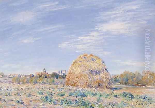 Haystack on the Banks of the Loing, 1891 - view 1