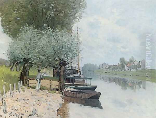 The Seine at Bougival IV - view 1