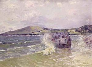 Lady's Cove, Wales, 1897 by Alfred Sisley