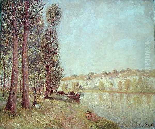 The Loing at Moret, 1888 - view 1