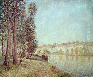 The Loing at Moret, 1888