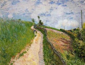 The Hill Path, Ville d'Avray by Alfred Sisley
