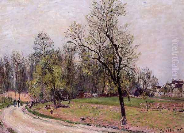 Edge of the Forest in Spring, Evening - view 1