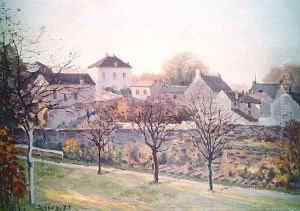 The Last Ray of Sun, 1873 by Alfred Sisley