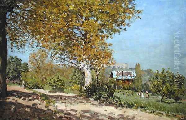 Near Louveciennes, 1872 - view 1