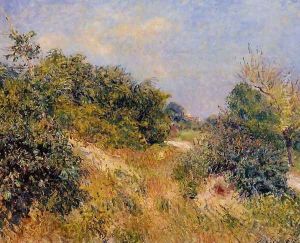 Edge of Fountainbleau Forest - June Morning by Alfred Sisley