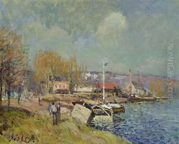 The Seine at Port-Marly, 1877 - view 1