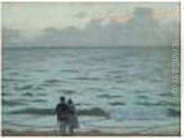 Couple Au Crepuscule, Vers 1921 - view 1
