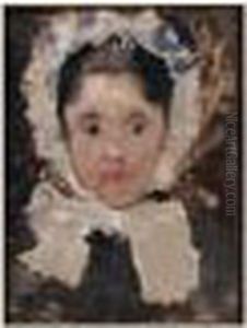 Portrait De Jeune Fille A La Charlotte Portrait De Jeune Fille A La Charlotte