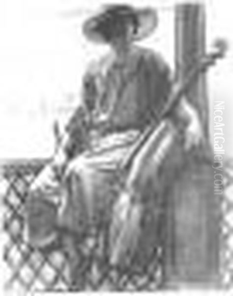 La Violoncelliste - view 1