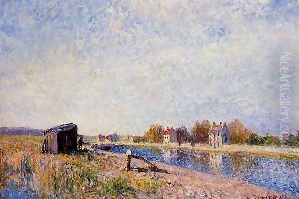 The Loing at Saint-Mammes, 1884 - view 1
