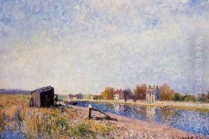 The Loing at Saint-Mammes, 1884