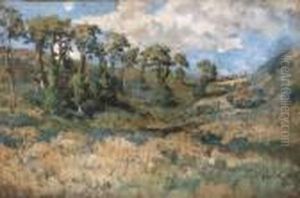 Paysage Ensoleille by Pierre Ernest Prins