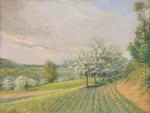 Pommiers En Fleurs