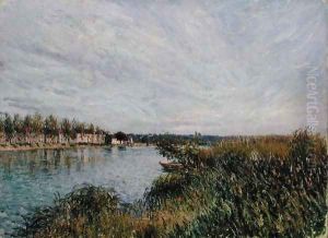 View of Saint-Mammes, c.1880