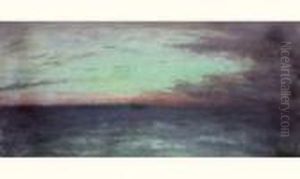 Avant Le Lever Du Soleil Sur La Mer, Vers 1887