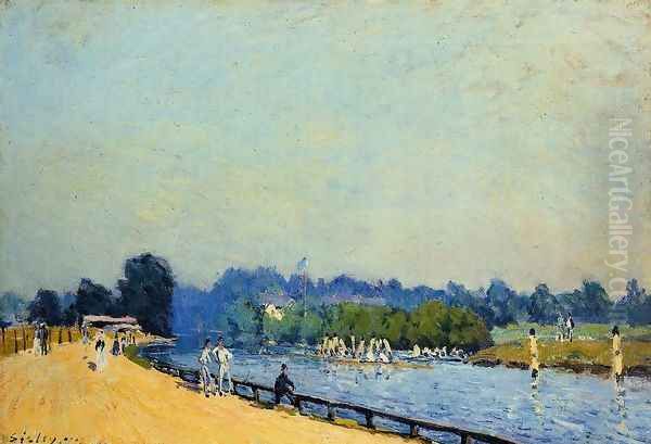 Road from Hampton Court - view 1