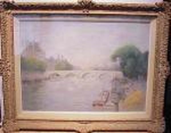 La Seine Au Pont Royal - view 1