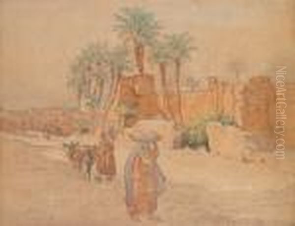 Scene De Rue Orientale - view 1