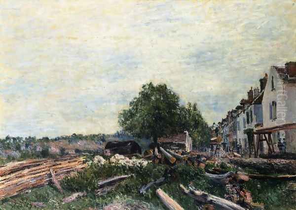 Construction Site at Saint-Mammes I - view 1