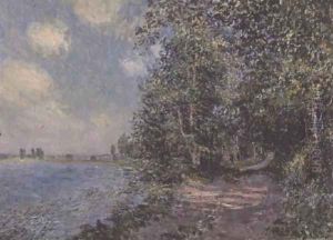 Veneux, August Afternoon, 1881 by Alfred Sisley