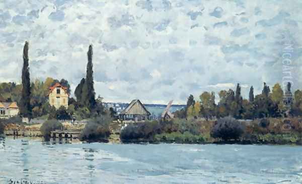 The Seine at Bougival, 1873 2 - view 1