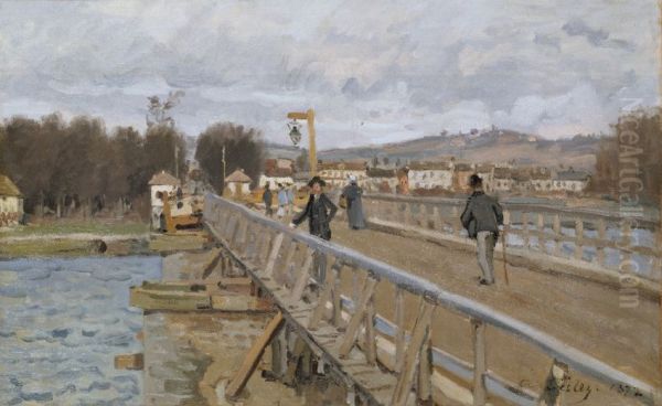 Passerelle d'Argenteuil - view 1