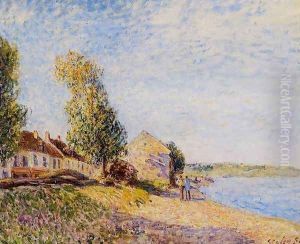 Saint-Mammes I by Alfred Sisley