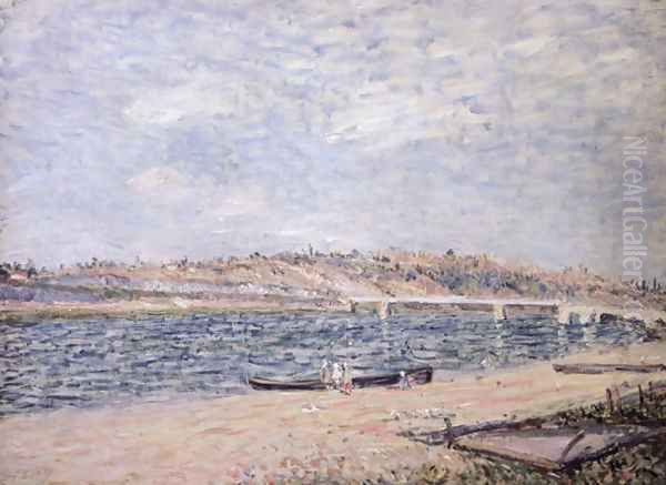 The River Banks at Saint-Mammes - view 1