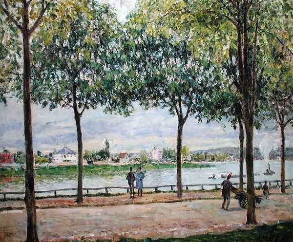 The Avenue of Chestnut Trees, St. Cloud, 1878 - view 1