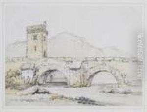 Bridge In Northern Italy by Samuel Prout