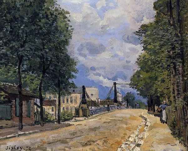 The Road from Gennevilliers - view 1