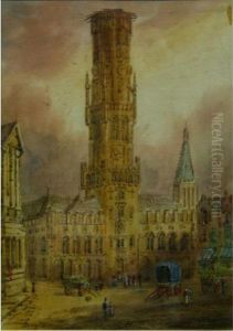 Bruges by Samuel Prout